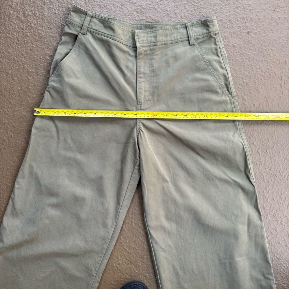 WAYF Green Two-piece Set Cropped Vest W back Zip & Wide-leg Oversized Pants Sz S - Picture 7 of 16